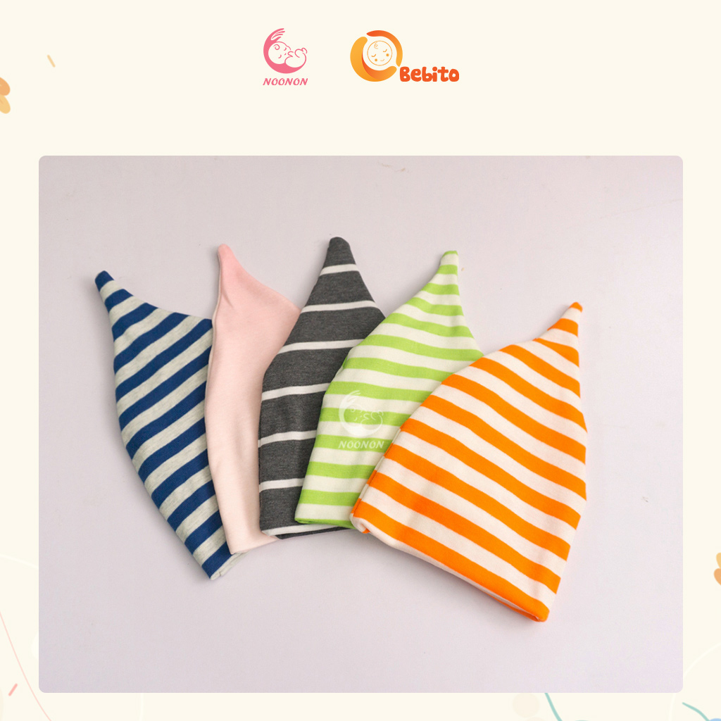 Phụ Kiện Cho Bé Sơ Sinh - Mũ Sơ Sinh Noonon - Bao Tay Noonon - Bao Chân Noonon 100% Chính Hãng (Size Sơ sinh)