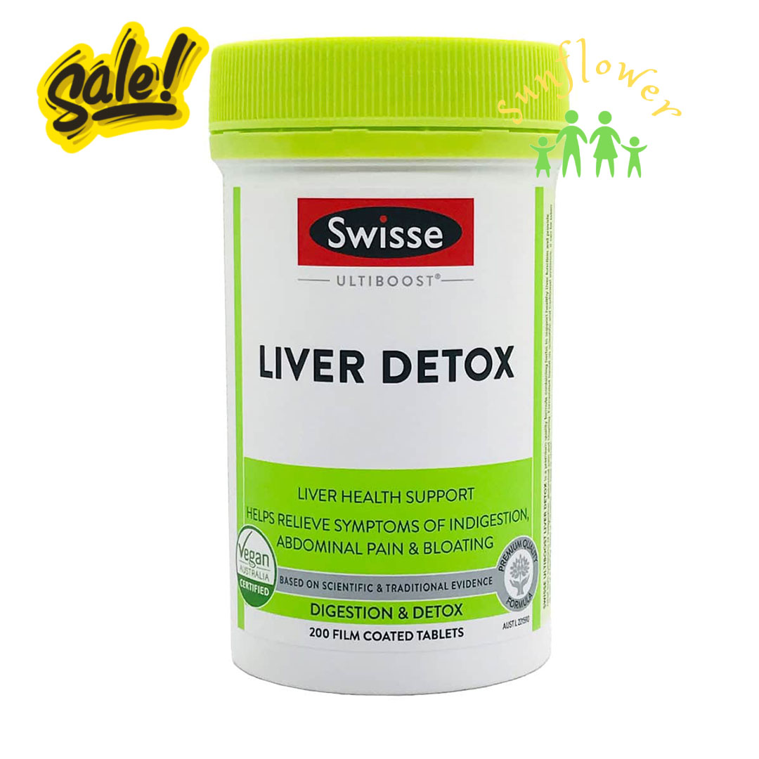 Bổ gan thải độc Swisse Liver Detox 200 viên của Úc