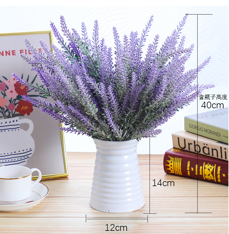[HCM][FREESHIP] 1 cành 5 nhánh Hoa lavender giả hoa oải hương gi hoa lụa cao cấp hoa giả trang trí phòng khách hoa giả trang trí hoa giả treo tường hoa giả để bàn hoa giả cao cấp hoa giả decor MS 05 – ANNA HOUSE