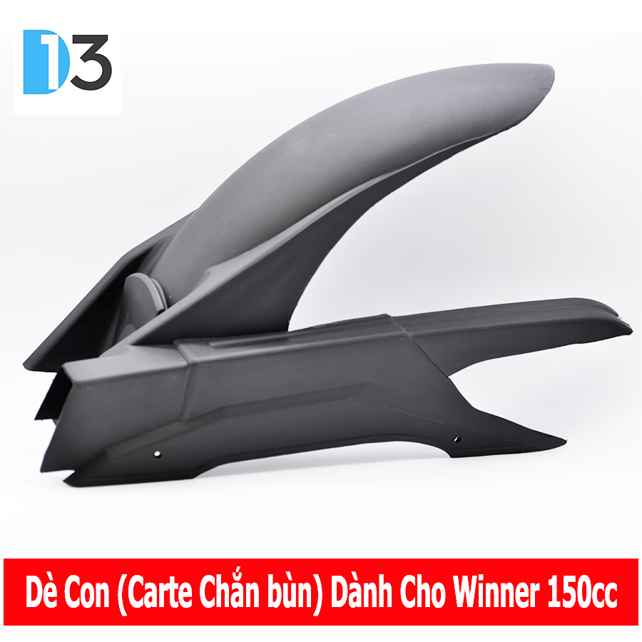 [Voucher Freeship Max] Dè / Bửng ( chắn bùn) Nguyên Khối Cho Bánh Sau Của Winner 150cc / Exciter 150cc - Chú Ý Chọn Đúng Xe Cần Lắp