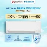 [MIỄN PHÍ LẮP ĐẶT 1TR3] MỚI 2025 - Máy Lạnh Daikin Inverter 1 Chiều FTKY25ZVMV- 1HP (9000BTU)