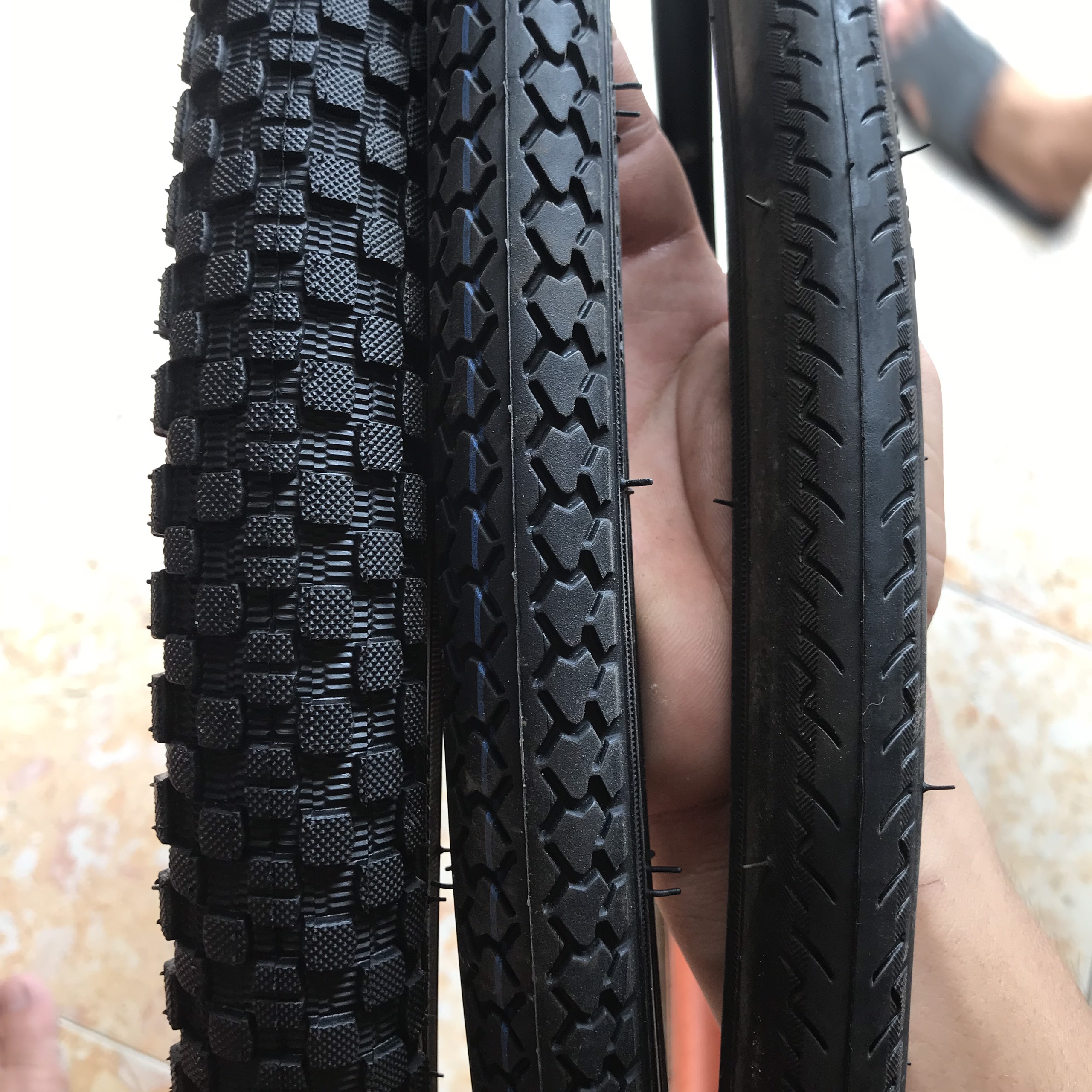 (RẺ VÔ ĐỊCH) Vỏ lốp, lốp xe đạp cho các loại xe đạp sao vàng SCR,kenda,casumina