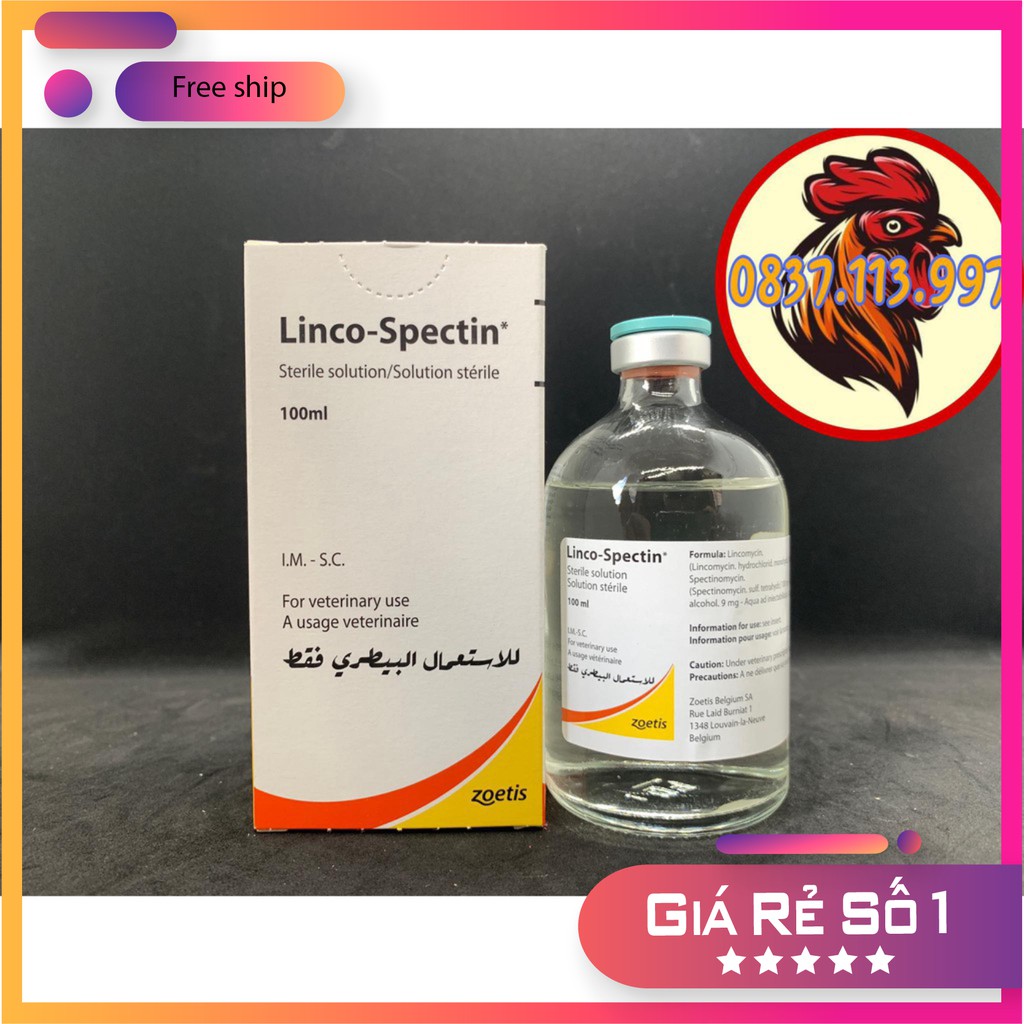 LINSPEC MỸ ĐẶC TRI SỔ MŨI, KHÒ KHÈ , SƯNG MẶT GÀ ĐÁ CHAI 100ML