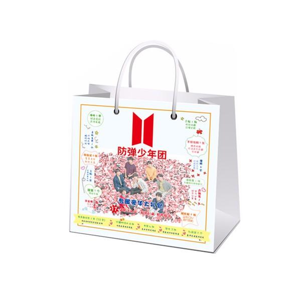 Túi quà Bangtan Boys có poster postcard bookmark banner huy hiệu thiếp ảnh dán album ảnh army