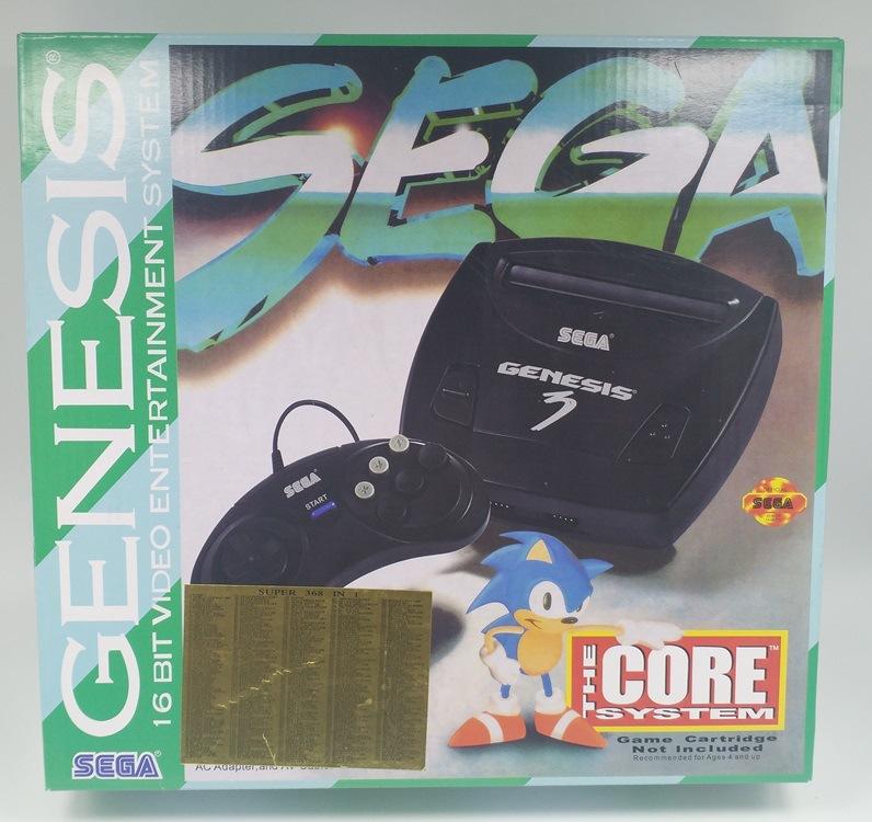 Máy chơi game 6 nút Sega Ganesis có tích hợp trò chơi trong máy
