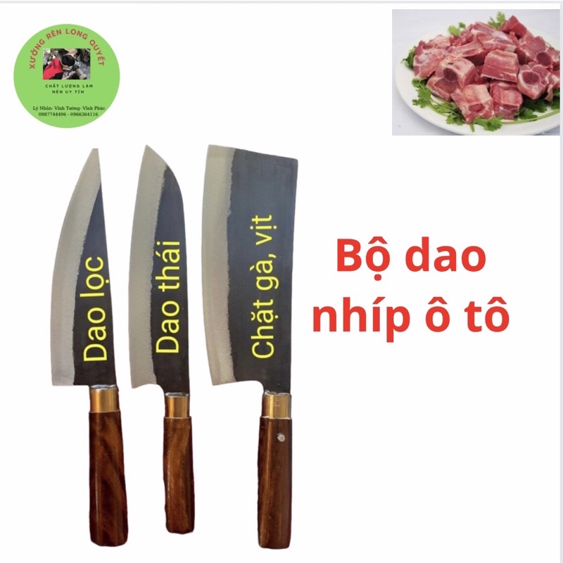 Dao chặt - thái - lọc nhíp ô tô - dao lý nhân