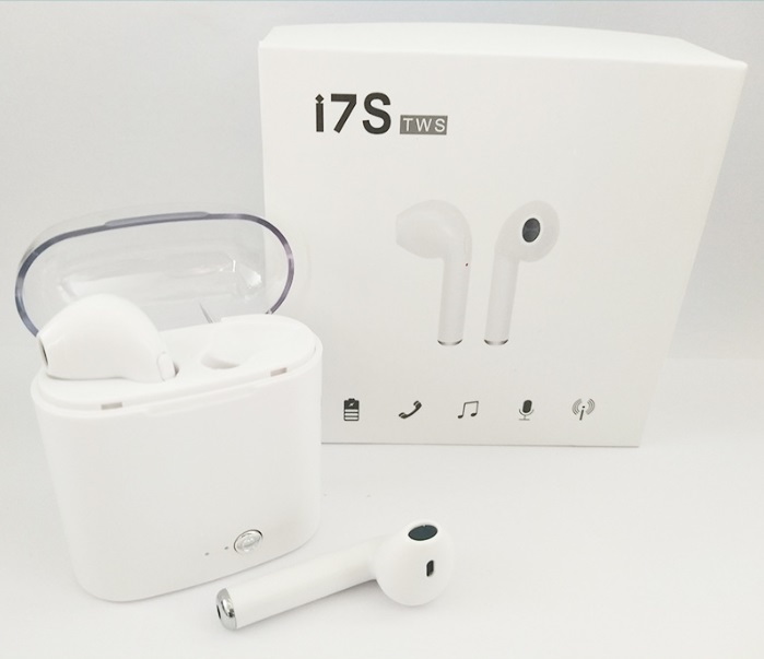Tai nghe bluetooth I7S Pro âm thanh cực hay đốc sạc kiêm pin dự phòng