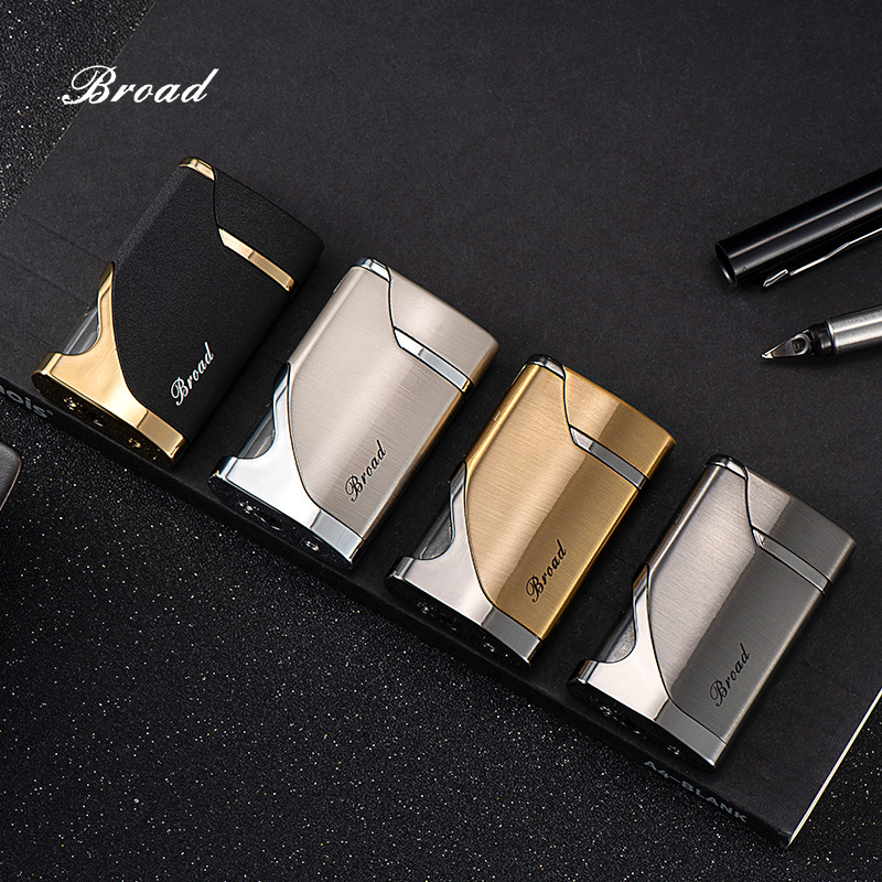 Bật Lửa BD-278 Dùng Gas Lửa Tia Xanh Chống Gió Thân Kim Loại Cực Đẹp (Không Gas)