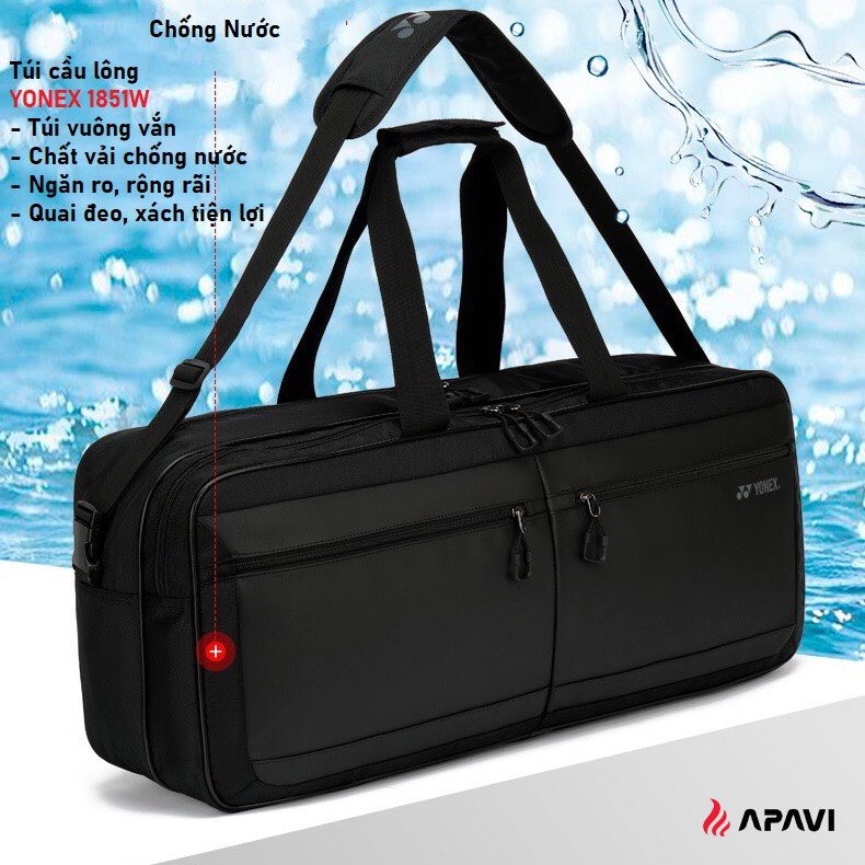 Túi vợt cầu lông vuông yonex bag1851w