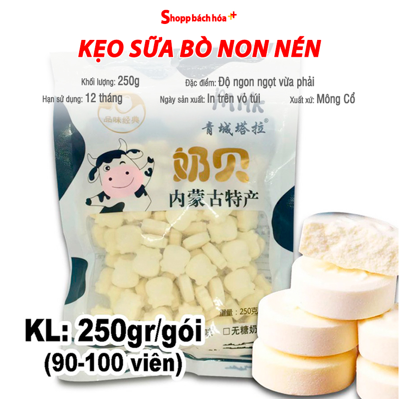 Kẹo sữa bò non nén siêu ngon, date luôn mới của Mông Cổ cực kỳ nổi tiếng