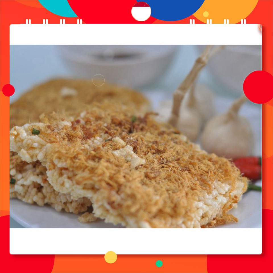 Cơm cháy siêu chà bông nước mắm sài gòn - com chay cha bong ruốc gà hcm - 200gr