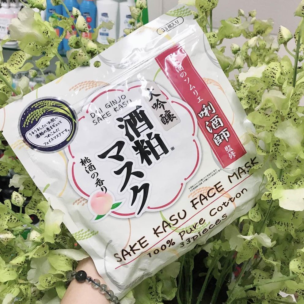 Mặt nạ Sake Kasu Face Mask Nhật 33 miếng, sản phẩm đa dạng về mẫu mã, kích cỡ, chất lượng đảm bảo, cam kết hàng giống với mô tả