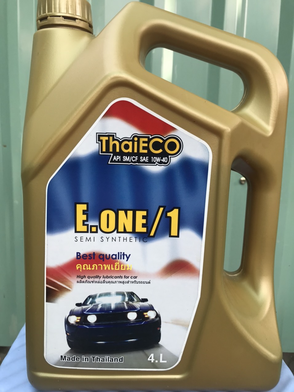 [HCM]nhớt oto xăng cao cấp 10w40nhập khẩu 100% tại thái lanthương hiệu thái eco