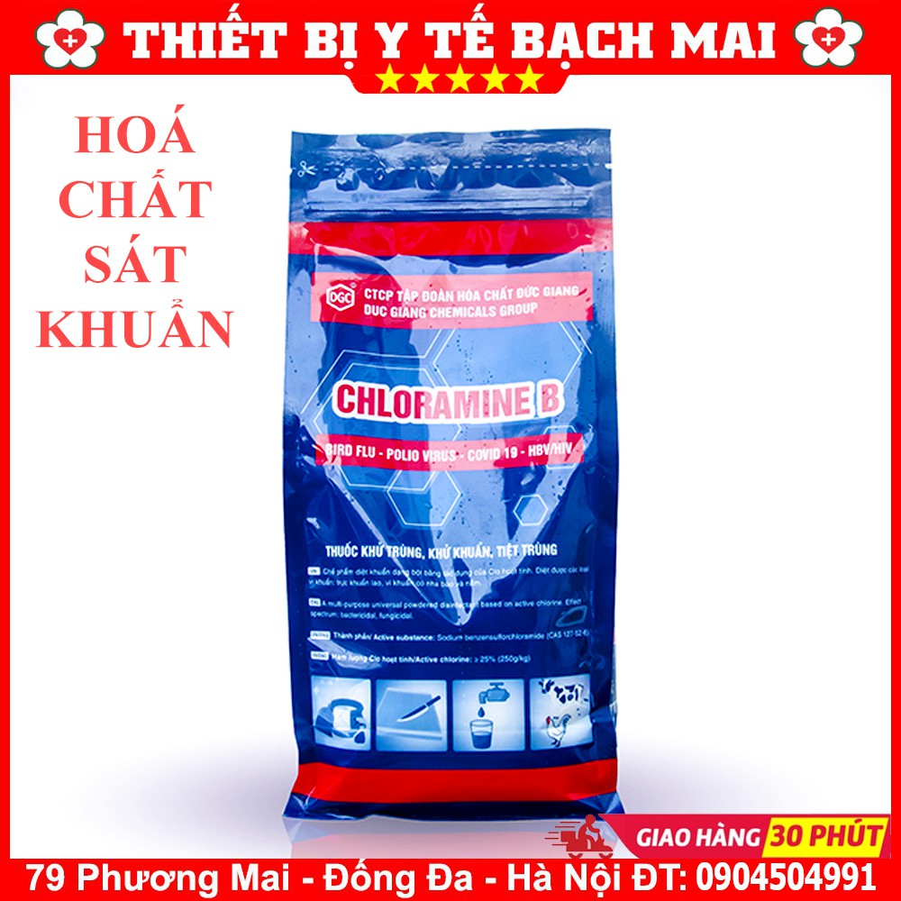 🔥GIÁ HOT🔥 Cloramin B DGC Đức Giang Việt Nam Bột Khử Trùng Sát Khuẩn 1kg