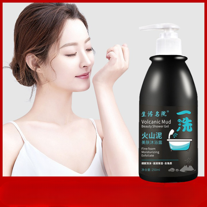Sữa tắm trắng da Sữa tắm làm trắng tắm trắng toàn thân nhanh dưỡng trắng toàn thân mặt phục hồi da rám nắng sữa tắm tẩy làm trắng da toàn thân 250ml loại bỏ hắc tố, lớp cutin, dưỡng ẩm cho da khô