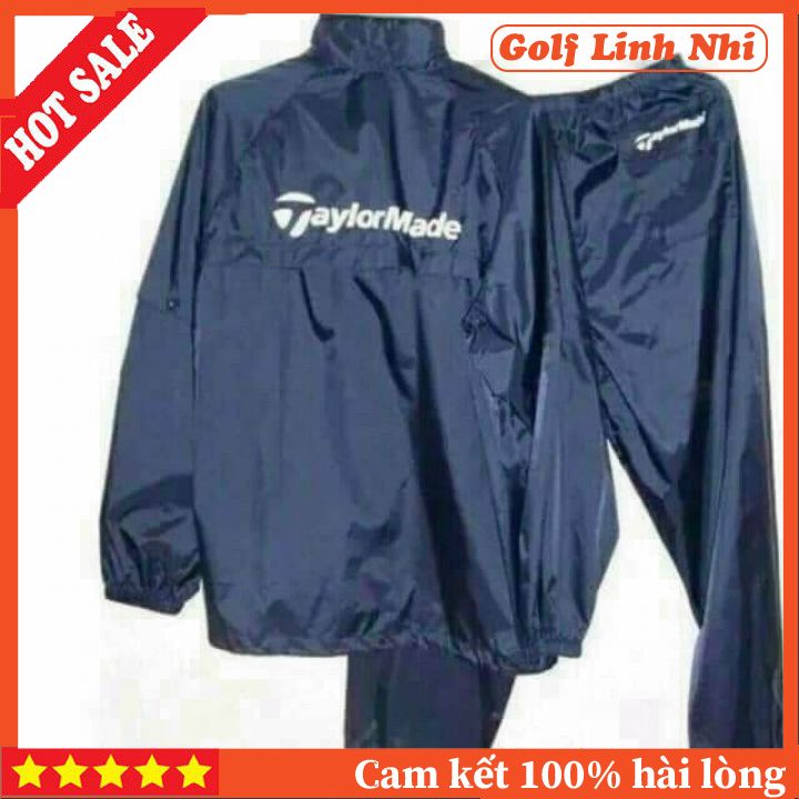 Bộ quần áo mưa golf taylormade mặc nhẹ thoải mái swing