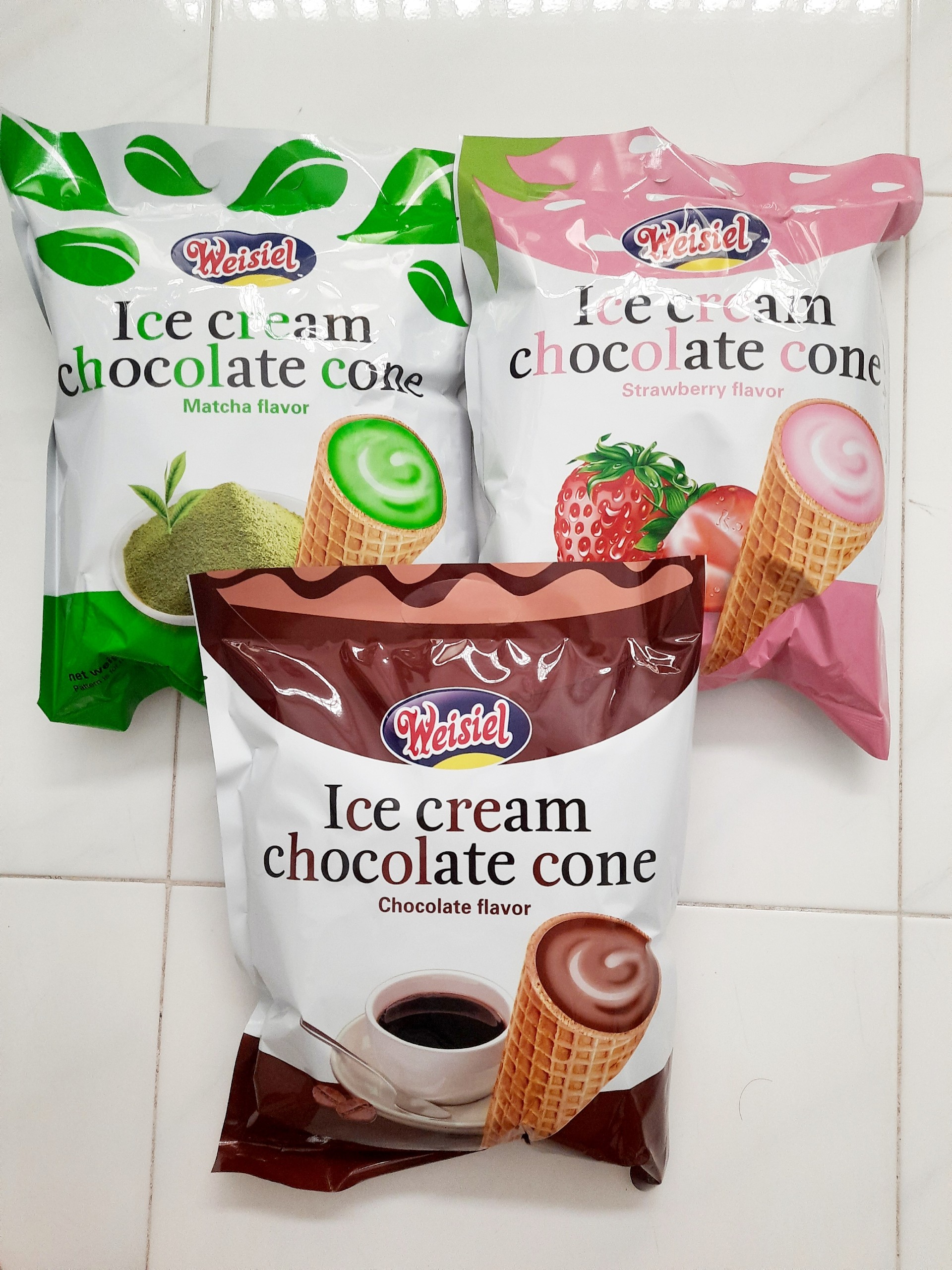 Bánh Ốc Quế Hàn Quốc Nhân Kem, Gói 300g