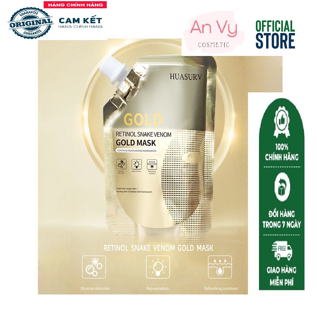 Mặt nạ dưỡng da 24k dưỡng ẩm làm trắng và phục hồi làn da 100g