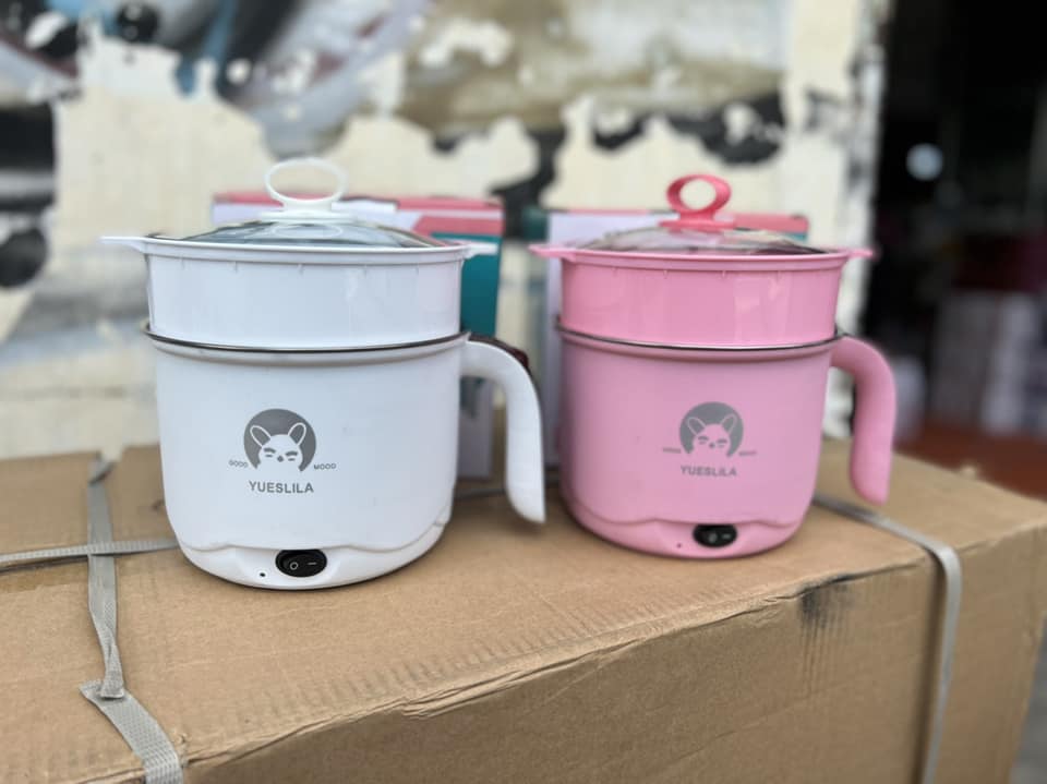 ca nấu mì, lẩu, hấp mini đa năng Nắp có thể tháo rời