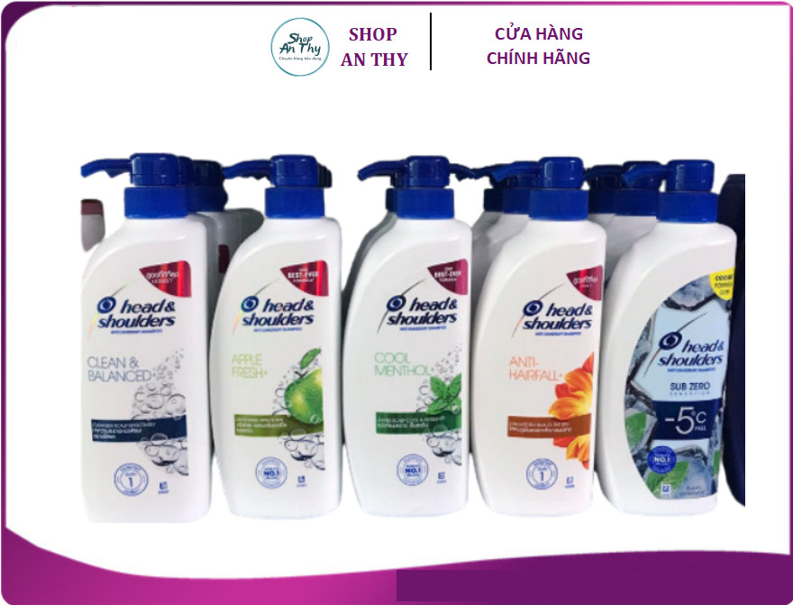 Dầu gội Head&Shoulder 450ml Thái Lan