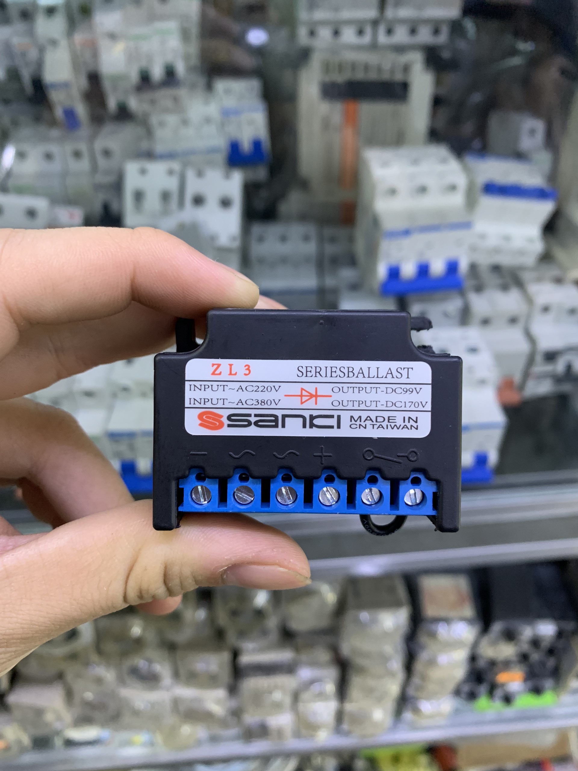 Thiết bị chỉnh lưu đi ốt phanh zl3 cho pa lăng cầu trục