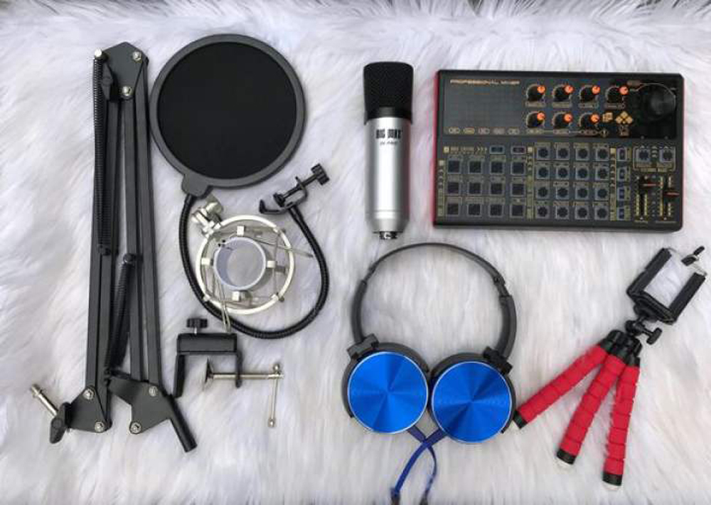 [HCM][SIÊU SALE] Mic Hát Cao Cấp Combo Trọn Bộ Thu Âm Chuyên Nghiệp Soundcard X6 Mini - Micro Big Max 26-Pro Chất Âm Trong Sáng Âm Thu Nét Tốt Dải Tần Rộng Độ Nhạy Cao Phù Hợp Thu Âm Và Hát Livestream Tại Nhà. BH 12T