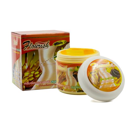 Kem tan mỡ bụng gừng Flourish 500ml Thái Lan