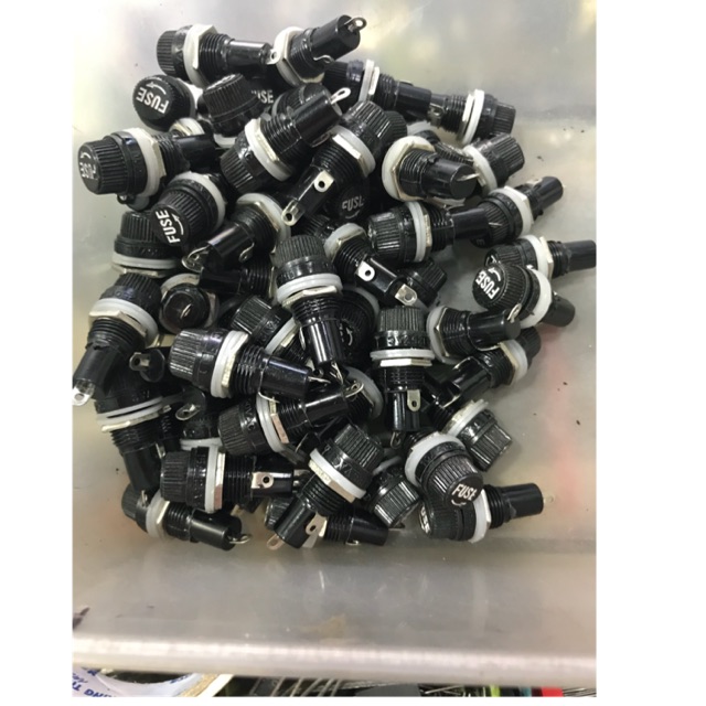 10 vỏ cầu chì nhỏ