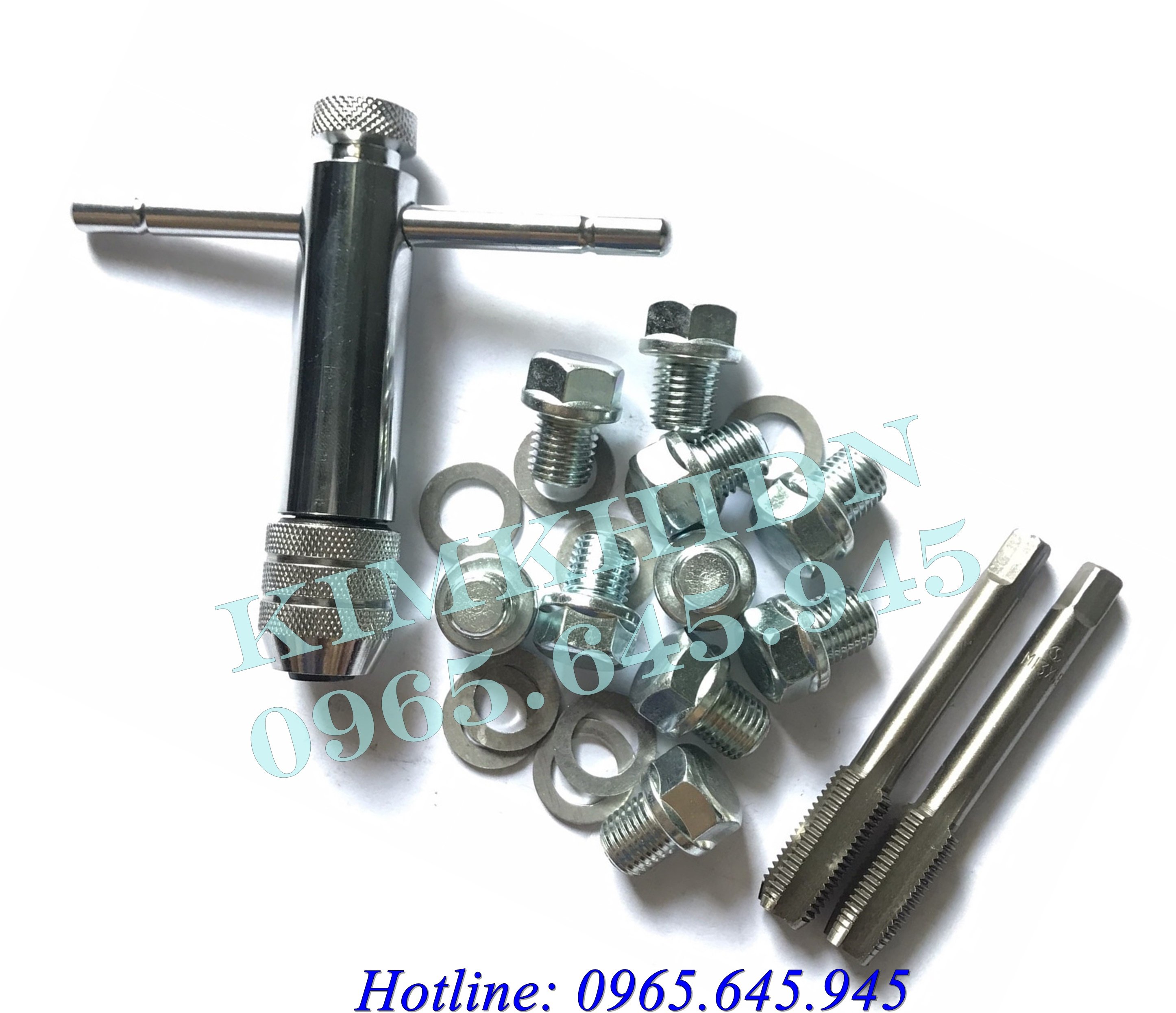 Bộ taro cấy ốc xả nhớt xe máy