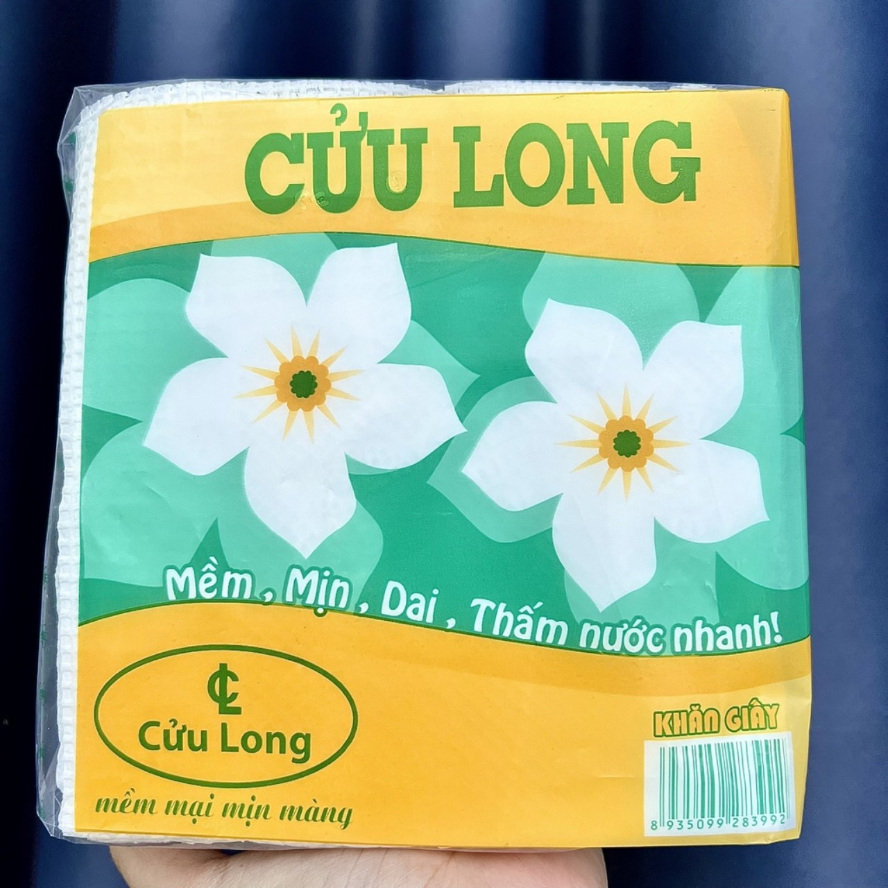 (TIỆN LỢI) Combo 20 gói khăn giấy vuông Hoa Mai ((lựa chọn 5g, 10g, 20 gói)