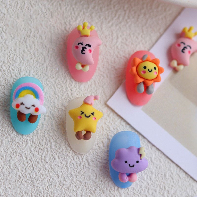 Chram hoạt hình mix mẫu cute - sugar nails