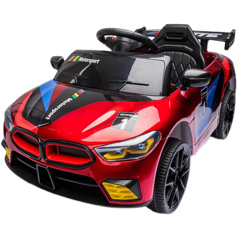 Ô tô điện đồ chơi BMW M8 cho 1 bé từ 1-3 tuổi tự lái và điều khiển
