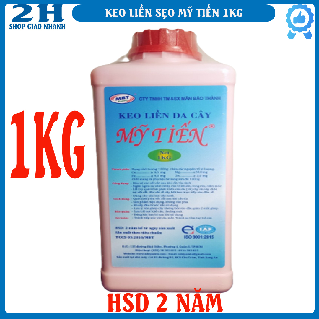 Keo mỹ tiến, keo liền sẹo, liền da cây chai lớn 1kg