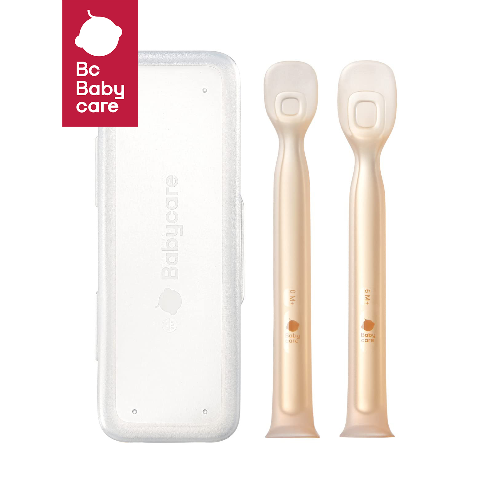 Bc Babycare Silicone Baby Feeding Spoon, First Stage Baby Spoons Soft
