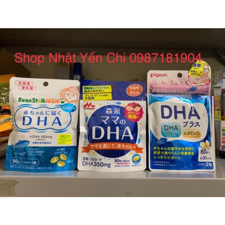 Dha bà bầu morinaga của Nhật Bản