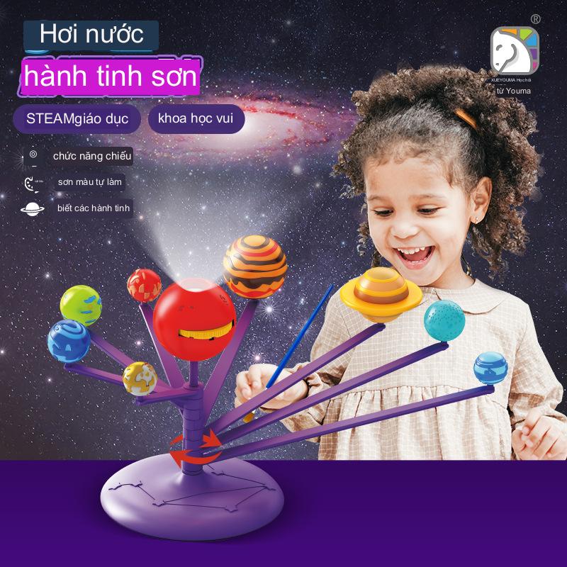 Bộ đồ chơi lắp ráp mô hình Hệ mặt trời - Solar System Planetarium