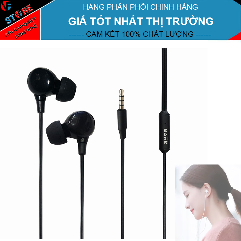 Tai nghe điện thoại Tuxedo Mark R6 Jack 3.5, bass siêu trầm, nghe cực hay