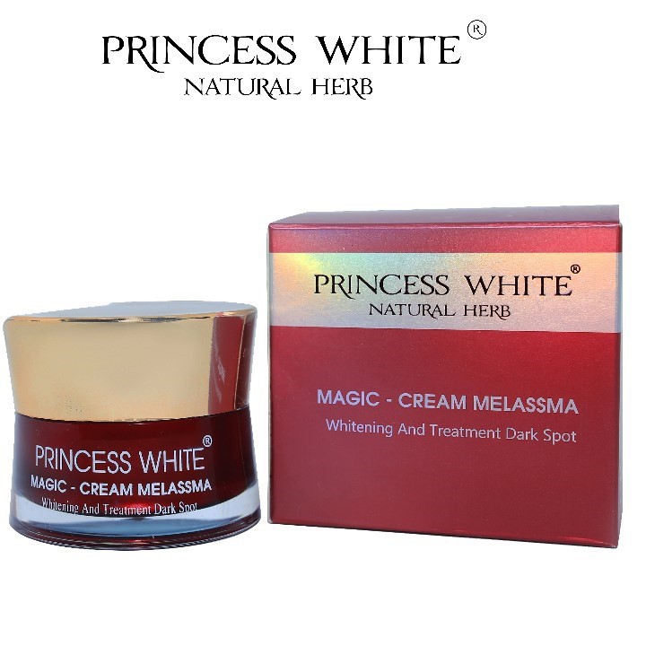 KEM NGỪA NÁM MAGIC PRINCESS WHITE HỘP 20G
