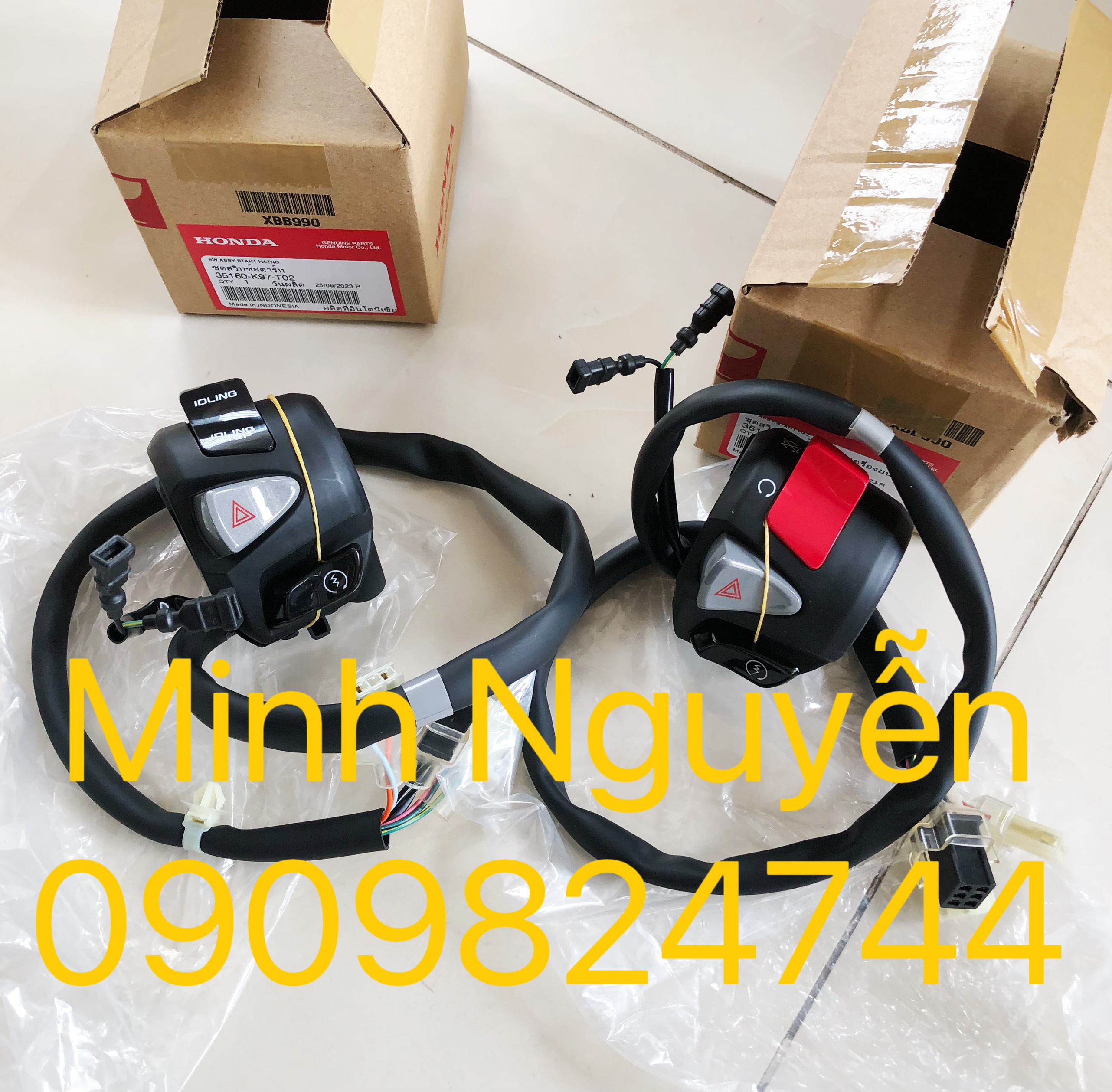 Cùm công tắc PCX bên phải chính hãng