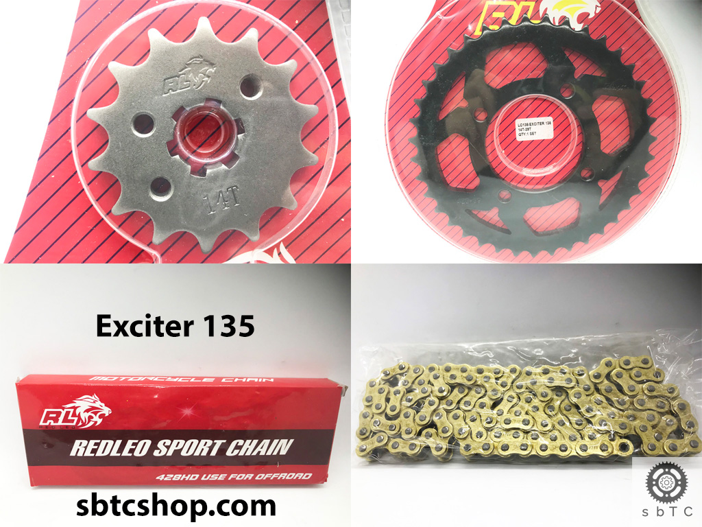 NSD REDLEO Exciter 135 Nhông sên dĩa