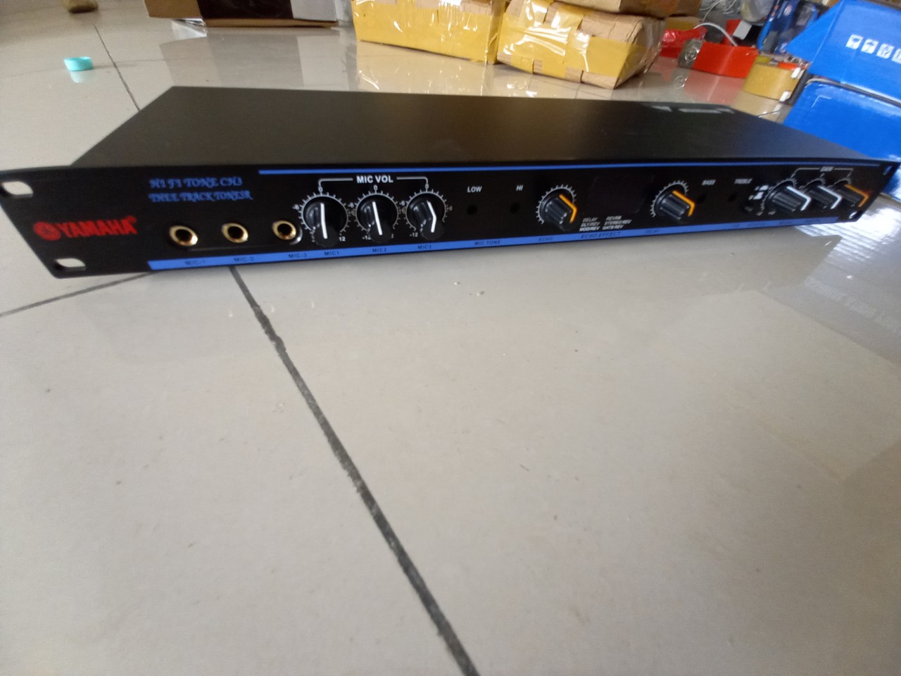 Vang Số Chỉnh Cơ Karaoke Yamaha DSP100 chống hú tốt