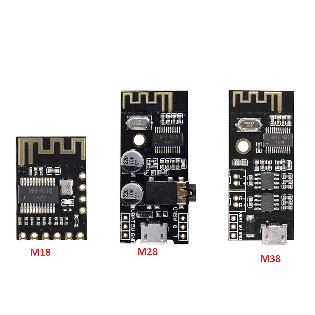 Mạch giải mã âm thanh bluetooth xh m18/m28/m38