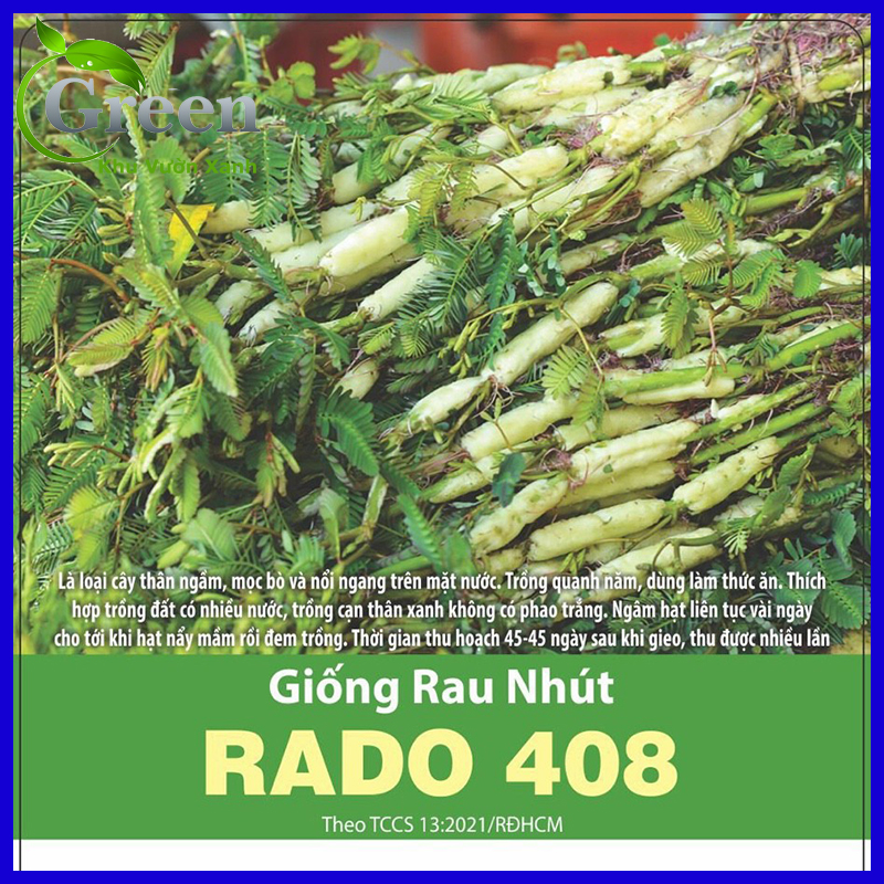 Hạt Giống Rau Nhút (Rau Rút)