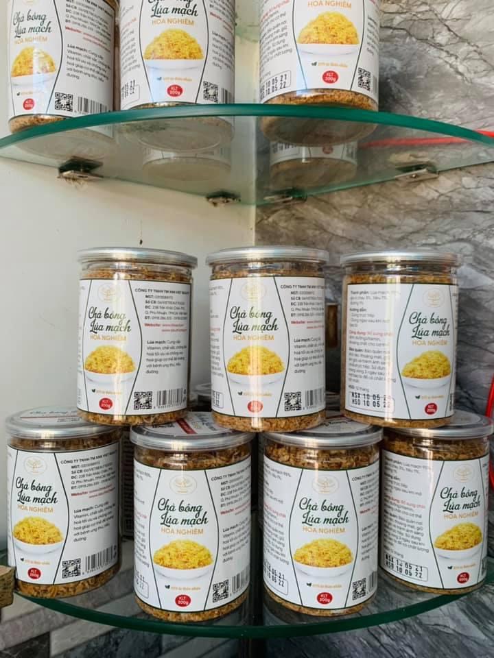 Chà bông lúa mạch hoa nghiêm 200gr