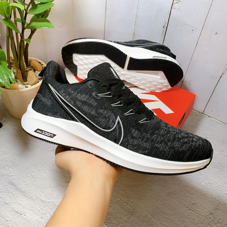 [HCM]Giày Sneaker Nam Thời Trang 2022 Đen Trắng Chất Lượng [ Tặng Box ]