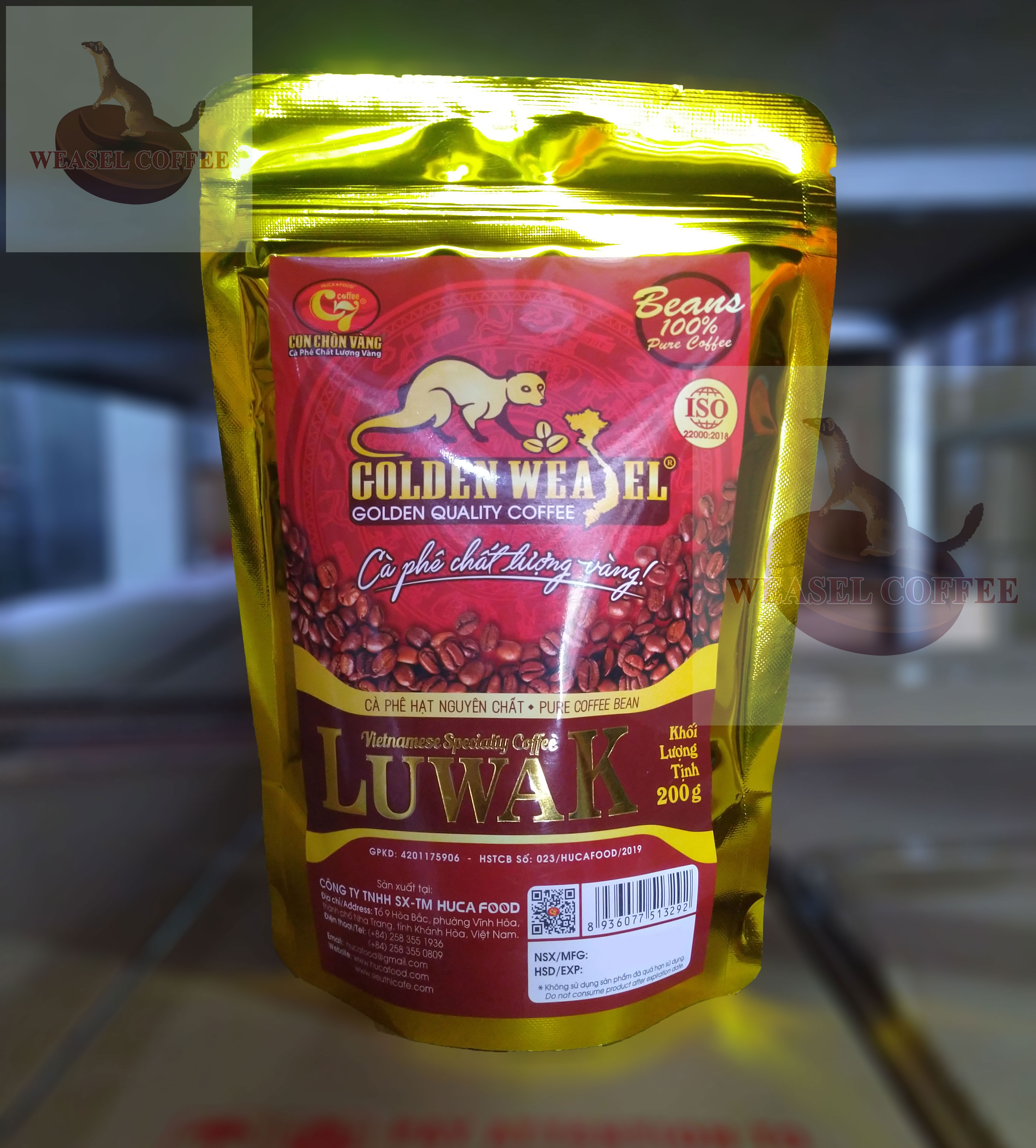 Cà phê chồn Luwak