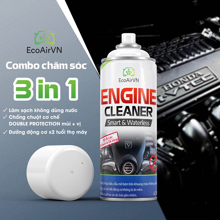 Chống chuột đuổi chuột diệt chuột khoang máy ô tô engine cleaner