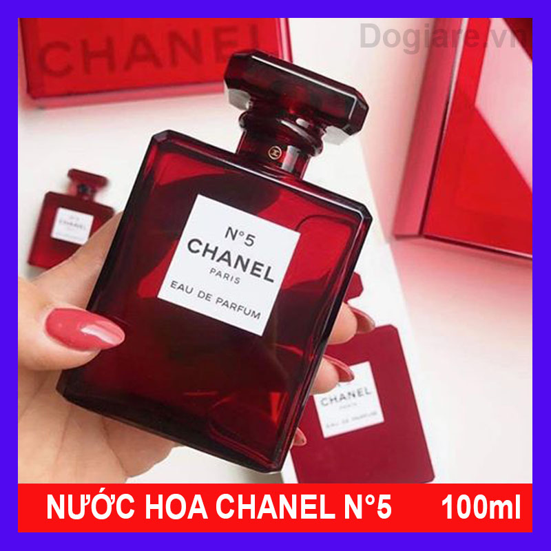 Nước hoa no 5 paris đỏ