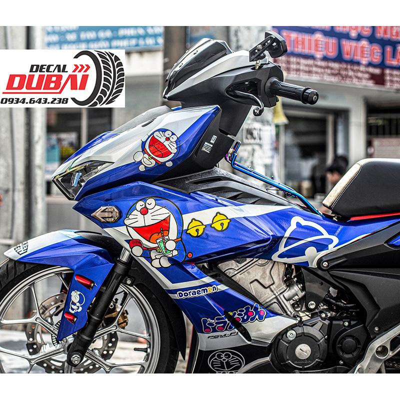 Tem Xe winner x Thiết Kế Doremon Dễ Thương