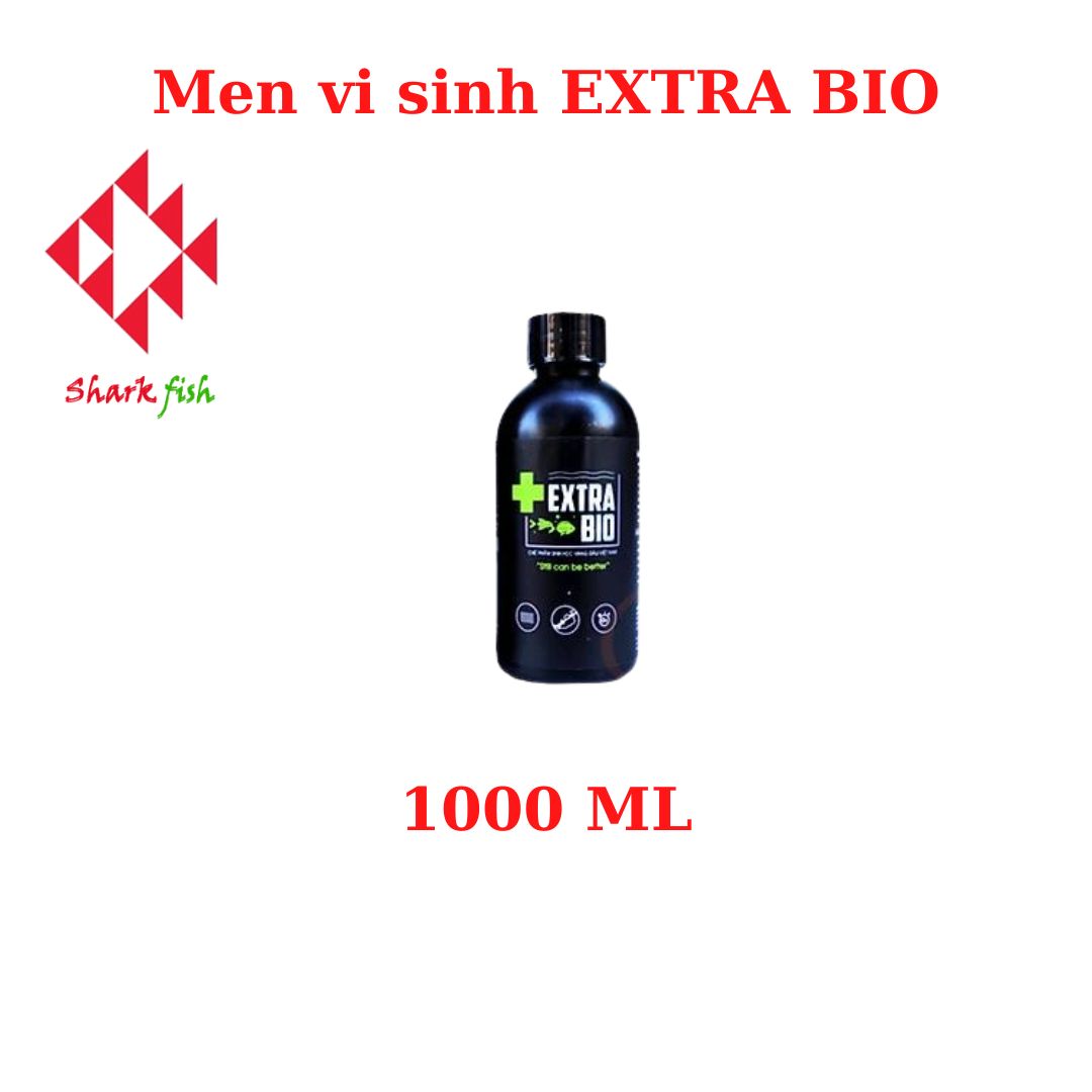 Chế phẩm vi sinh extra bio khử mùi hồ cá trọng lượng 500ml ,chế phẩn xử lí nước cho hồ cá